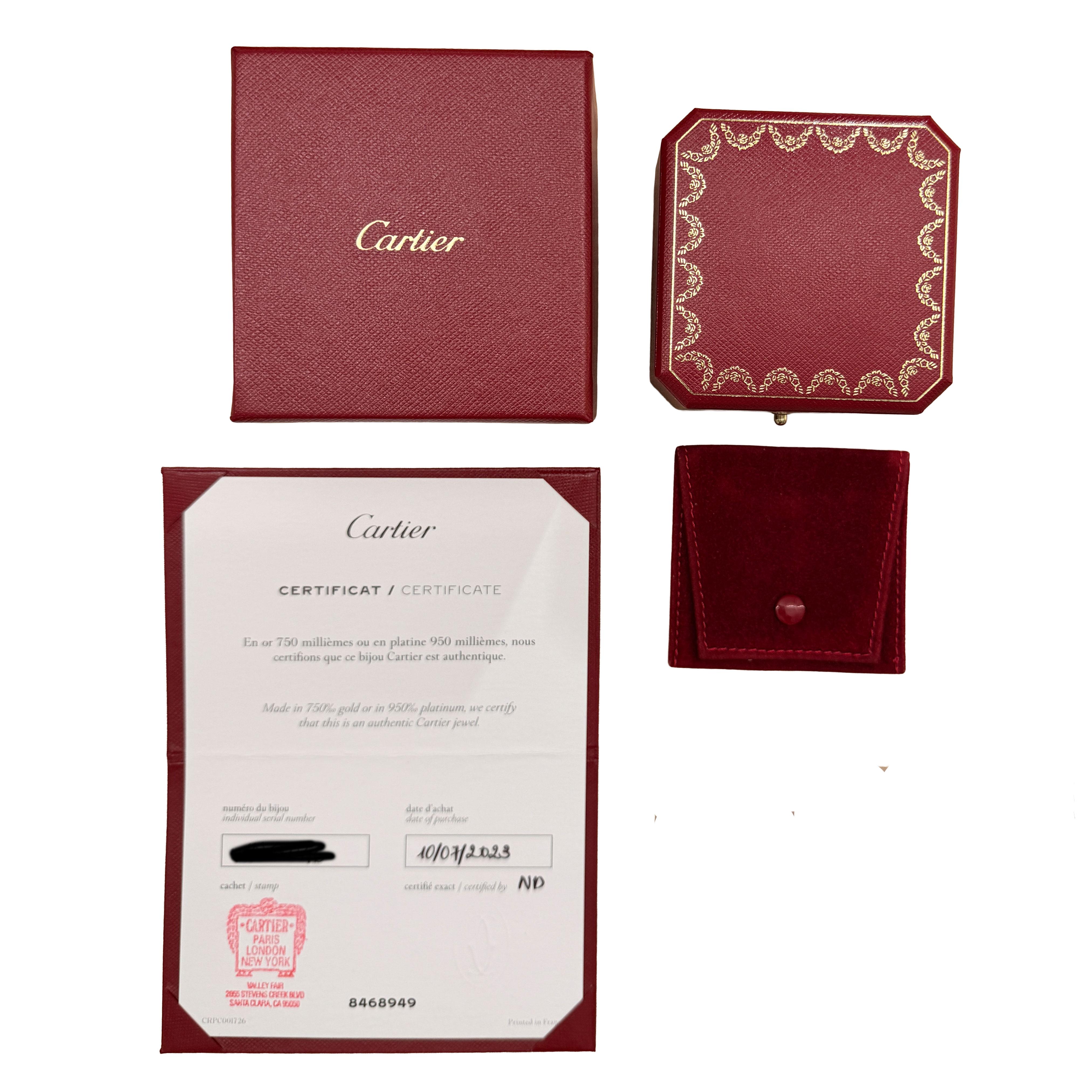 Cartier Gelbgold  Liebesring im Angebot 1