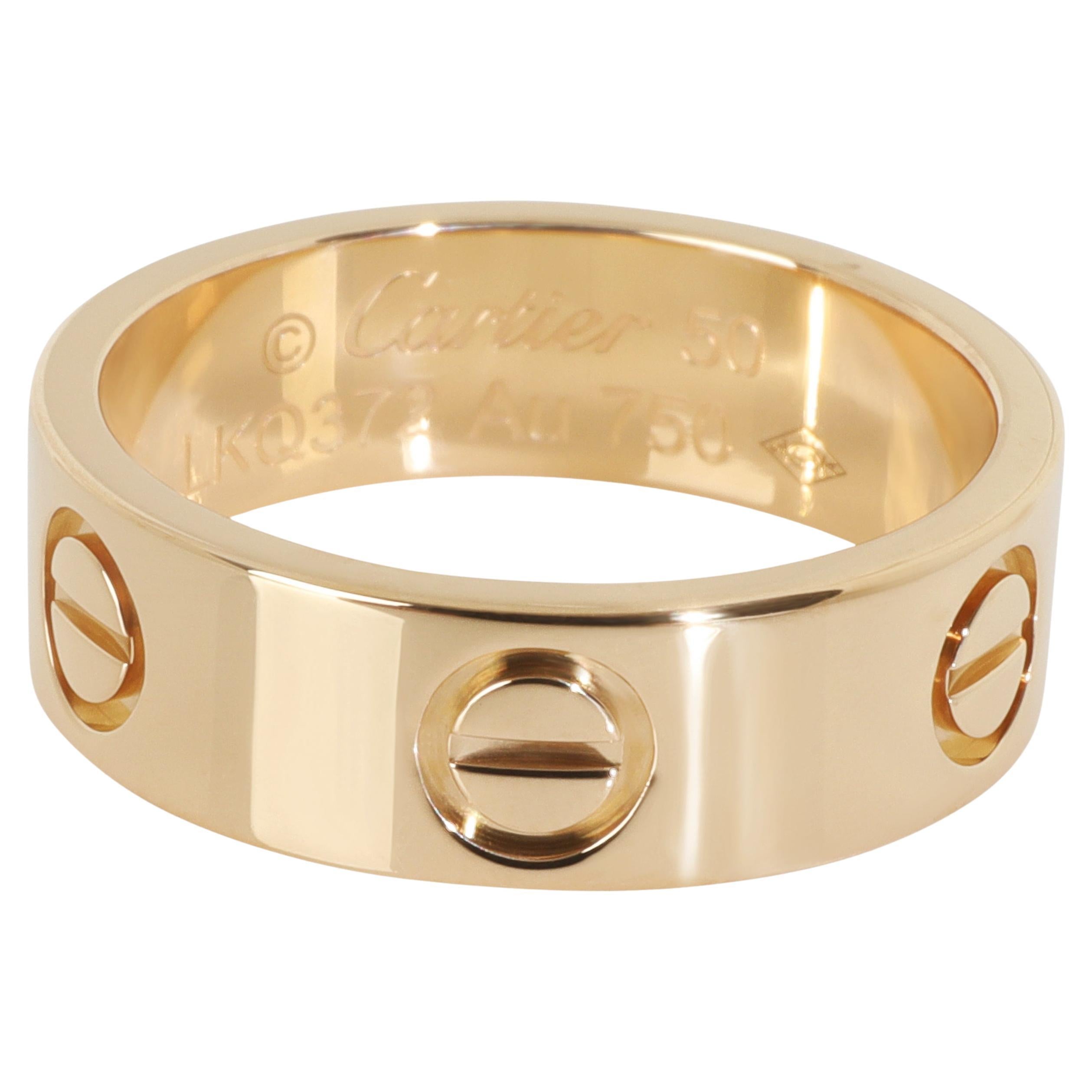 Cartier Gelbgold  Liebesring im Angebot