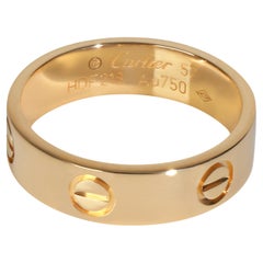 Cartier Yellow Gold Love Ring
