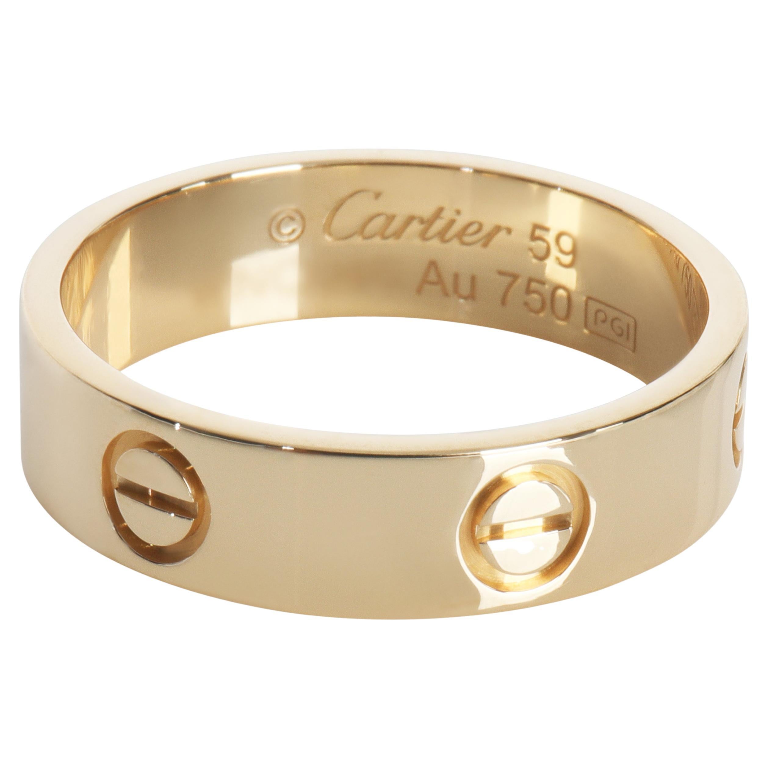 Oro giallo Cartier Anello dell
amore