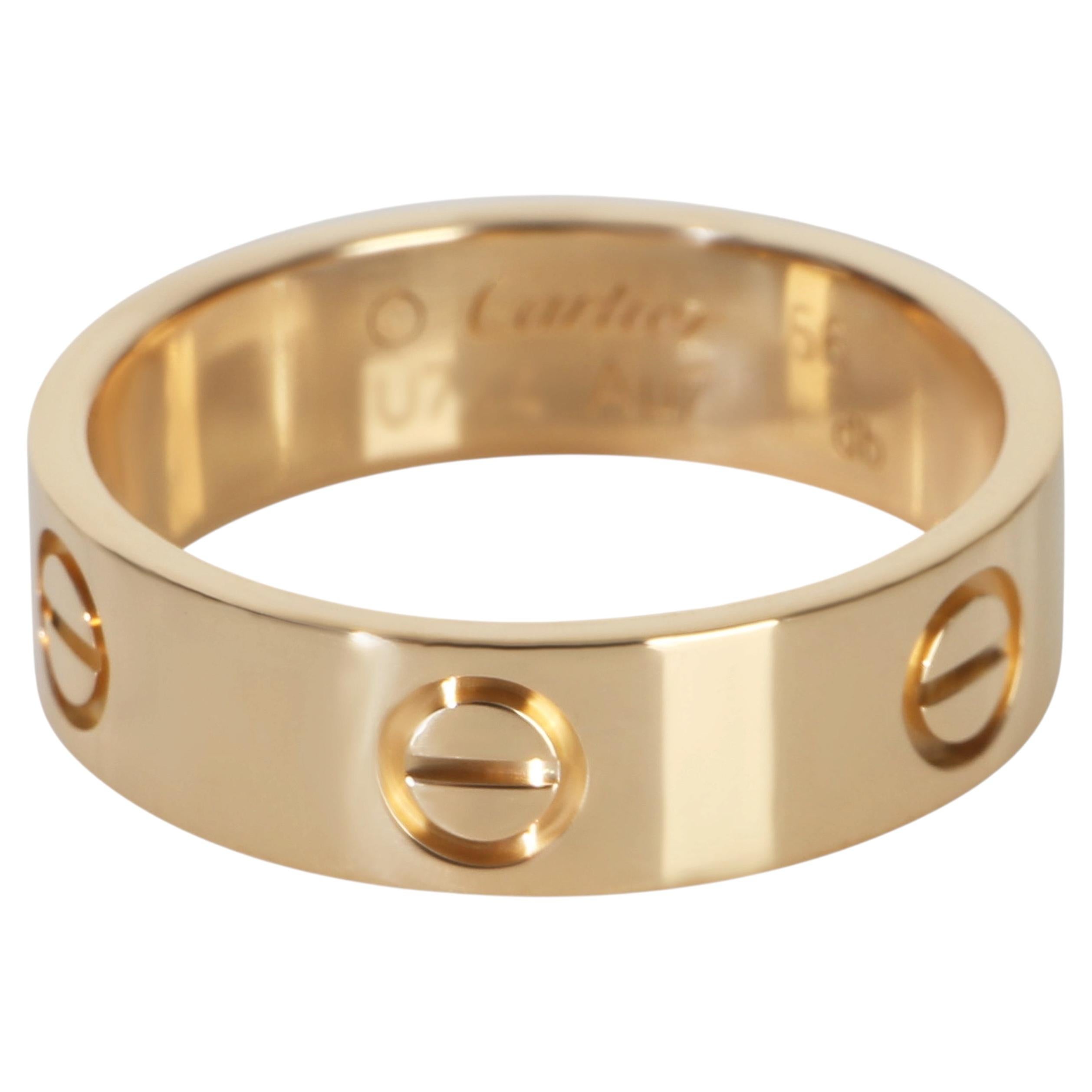 Oro giallo Cartier  Anello dell'amore