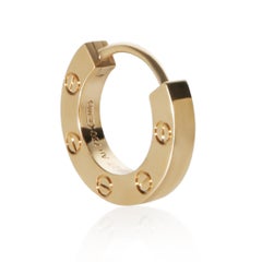 Cartier Yellow Gold Love Single Hoop Single Earring