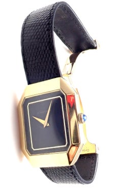 Cartier Yellow Gold Manual Wind Wristwatch