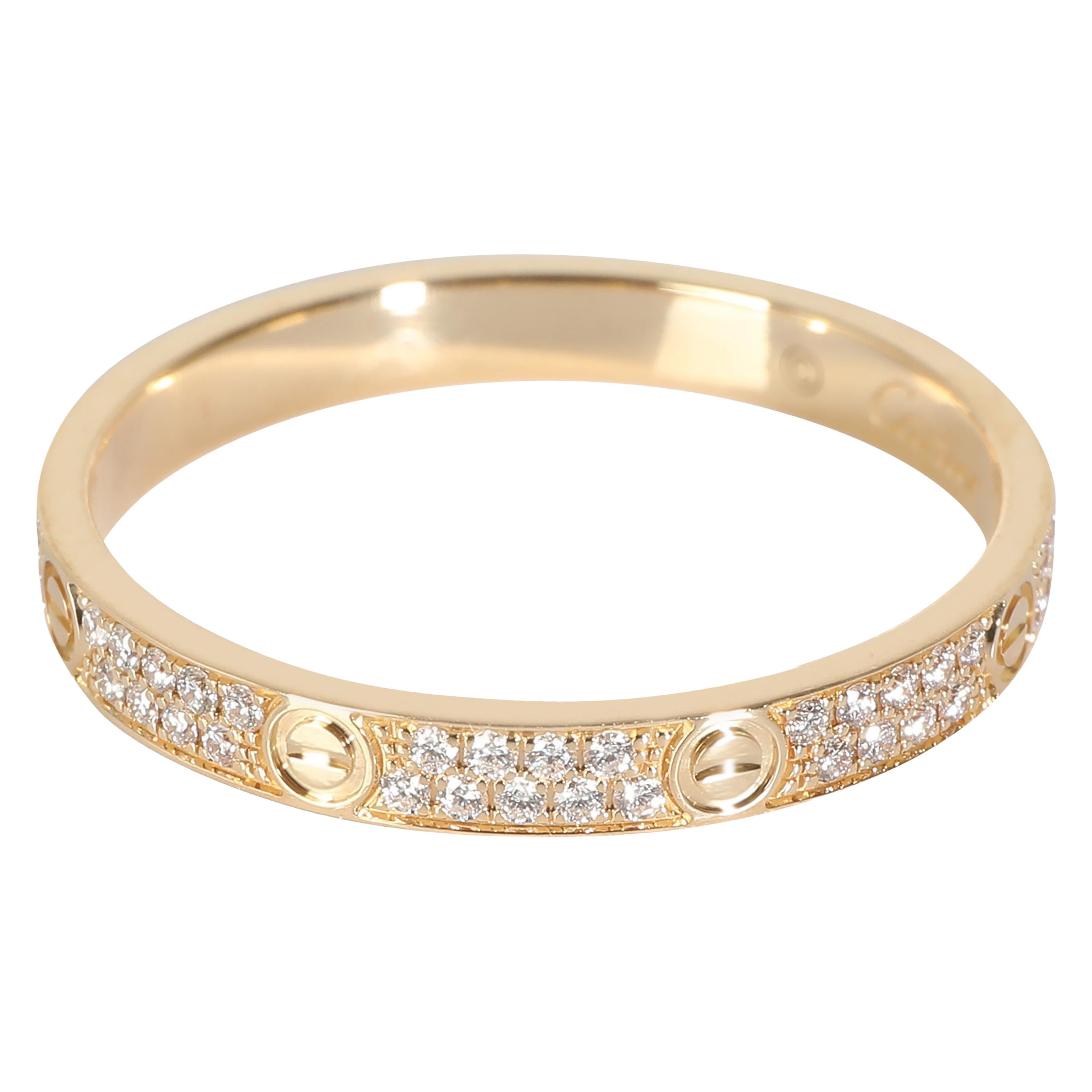 Cartier Gelbgold Mini Model Love Ring