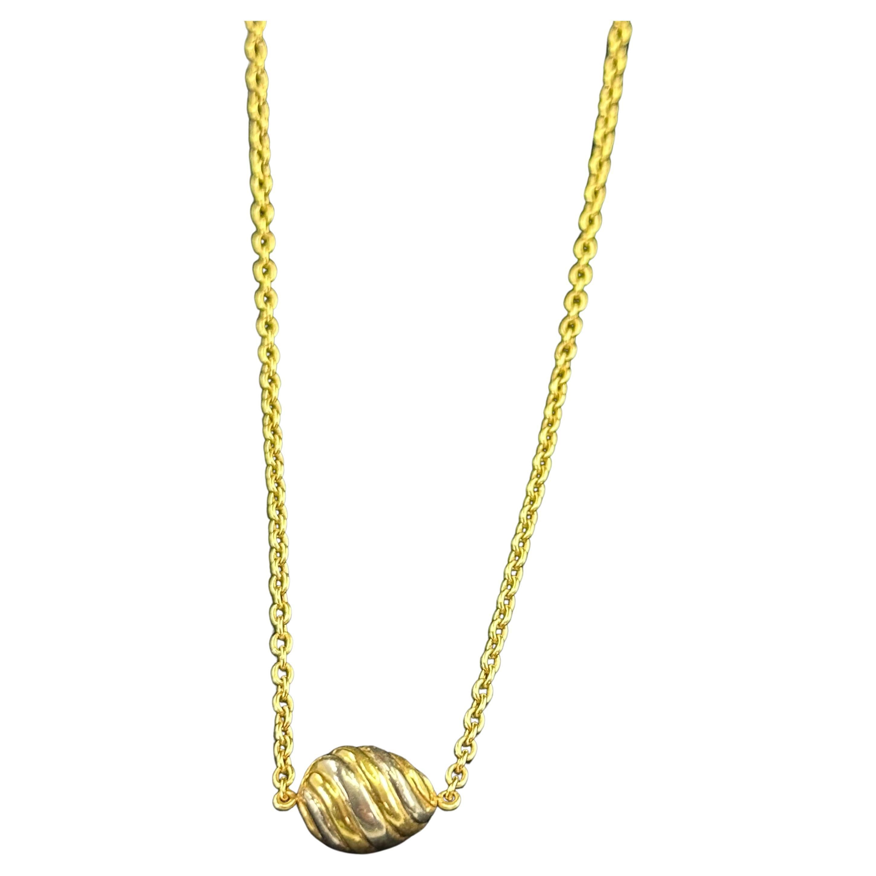 Cartier Gelbgold-Halskette 18k  im Angebot
