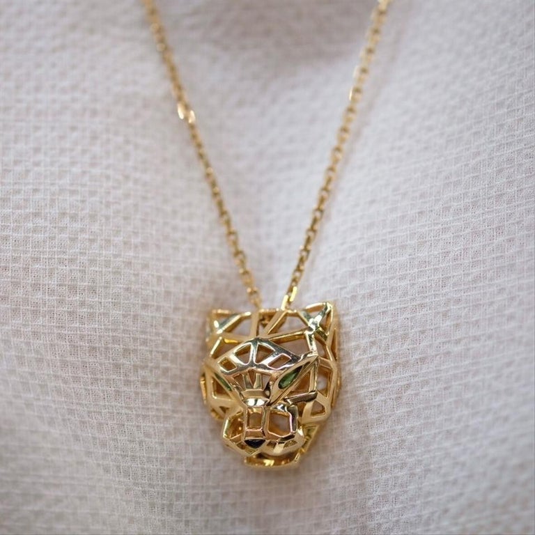 Panther pendant gold clearance