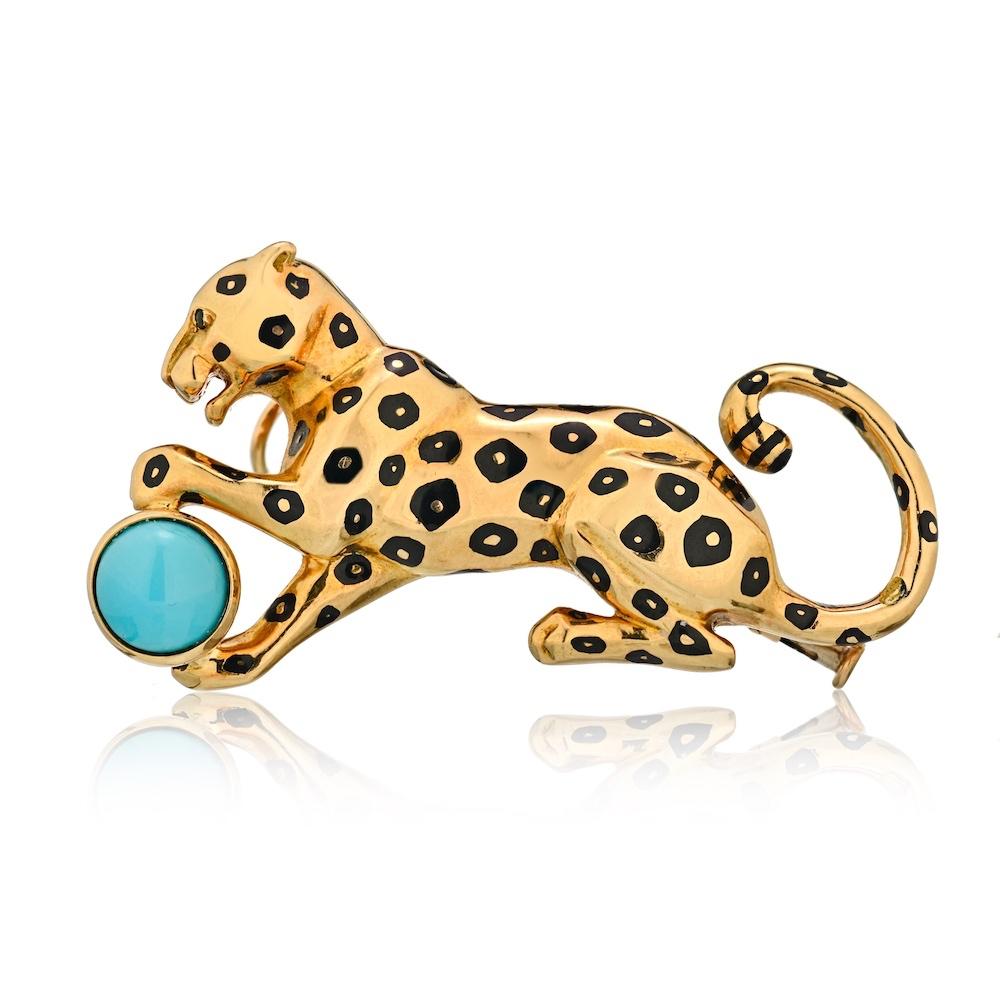 cartier panther brooch