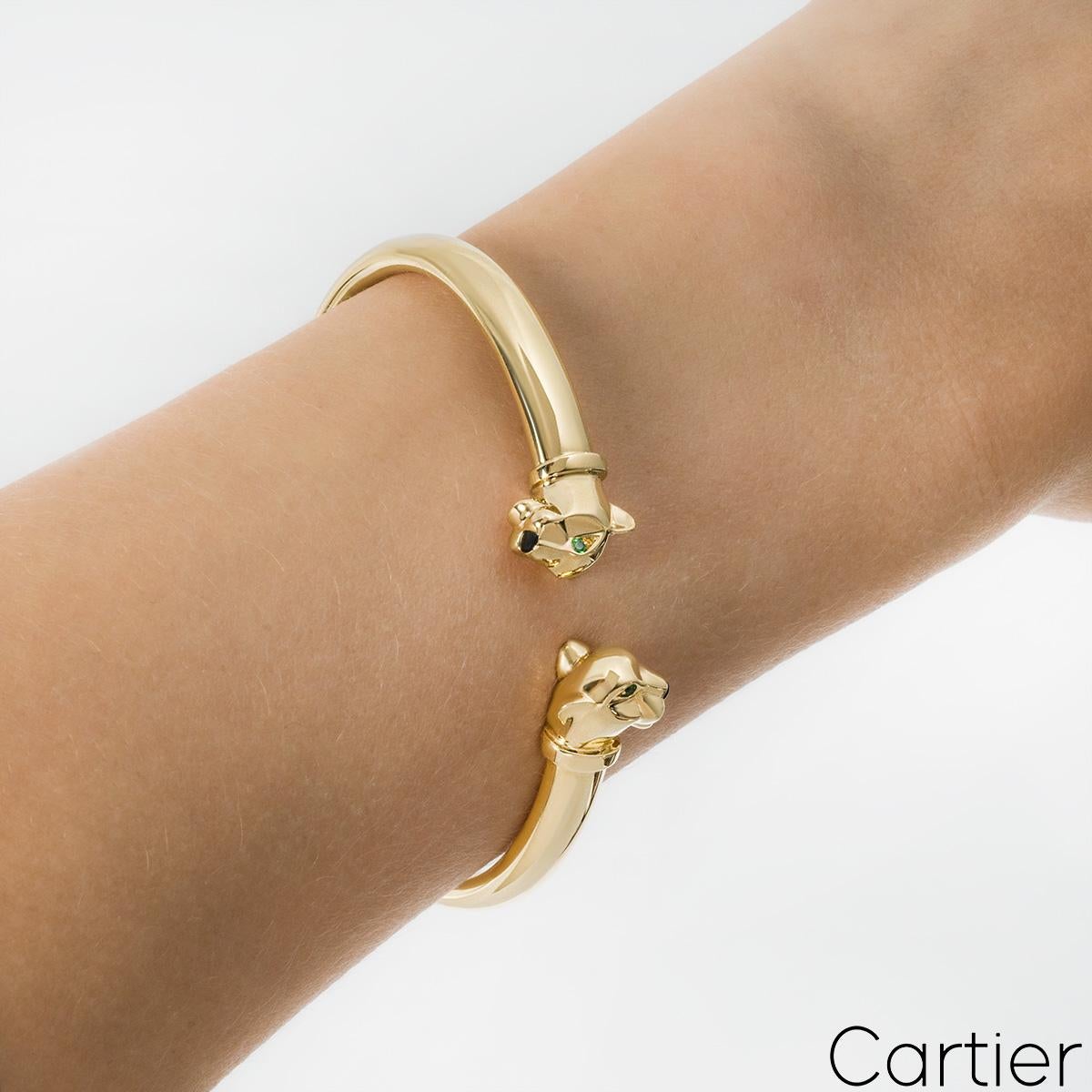 Cartier Gelbgold Panthère de Cartier Armband Größe 17 N6706117 1