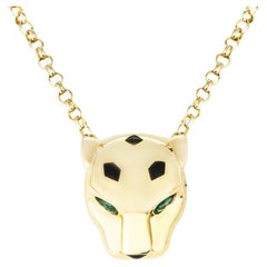 Cartier Yellow Gold Panthère De Cartier Necklace B7224756