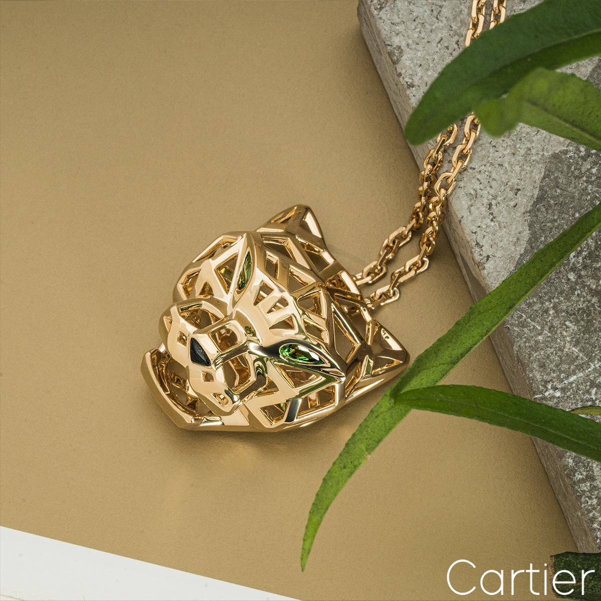 Collier Panthère De Cartier en or jaune N7424210 en vente 1