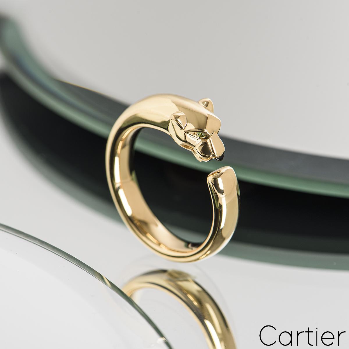 Bague Panthère de Cartier en or jaune B4230157 Unisexe en vente