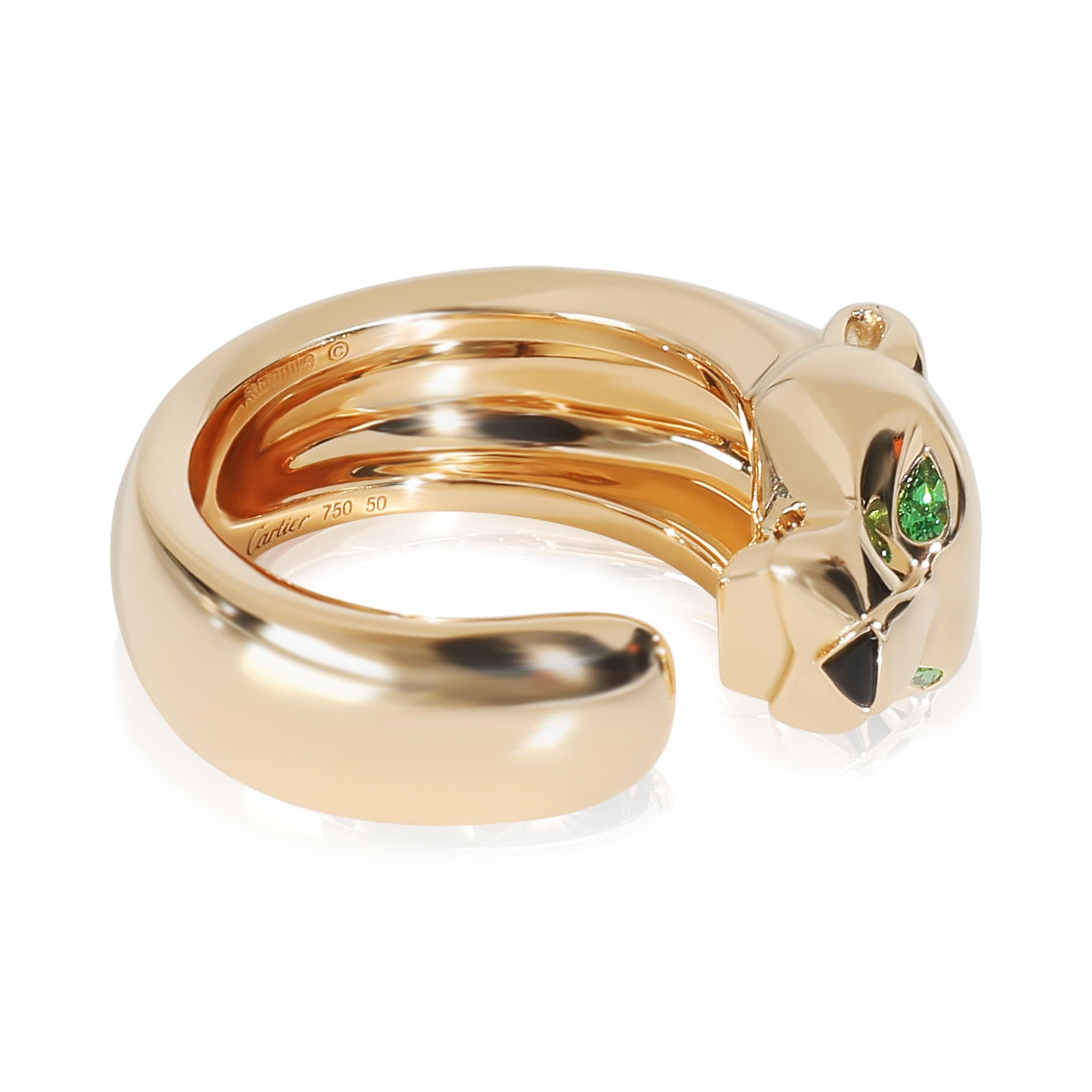 Cartier Gelbgold  Panthere de Cartier Ring Damen im Angebot