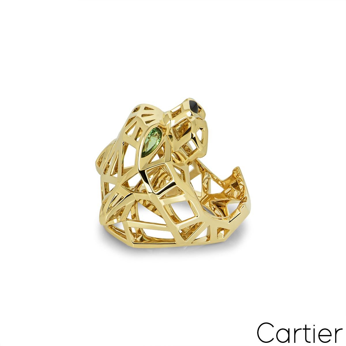 cartier ring tiger