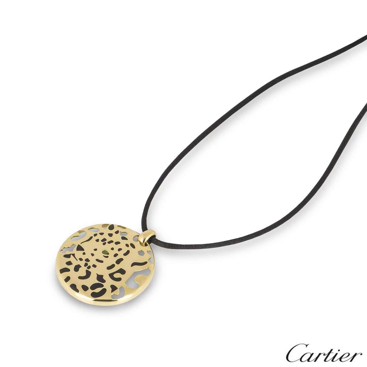 cartier hanging panthere pendant