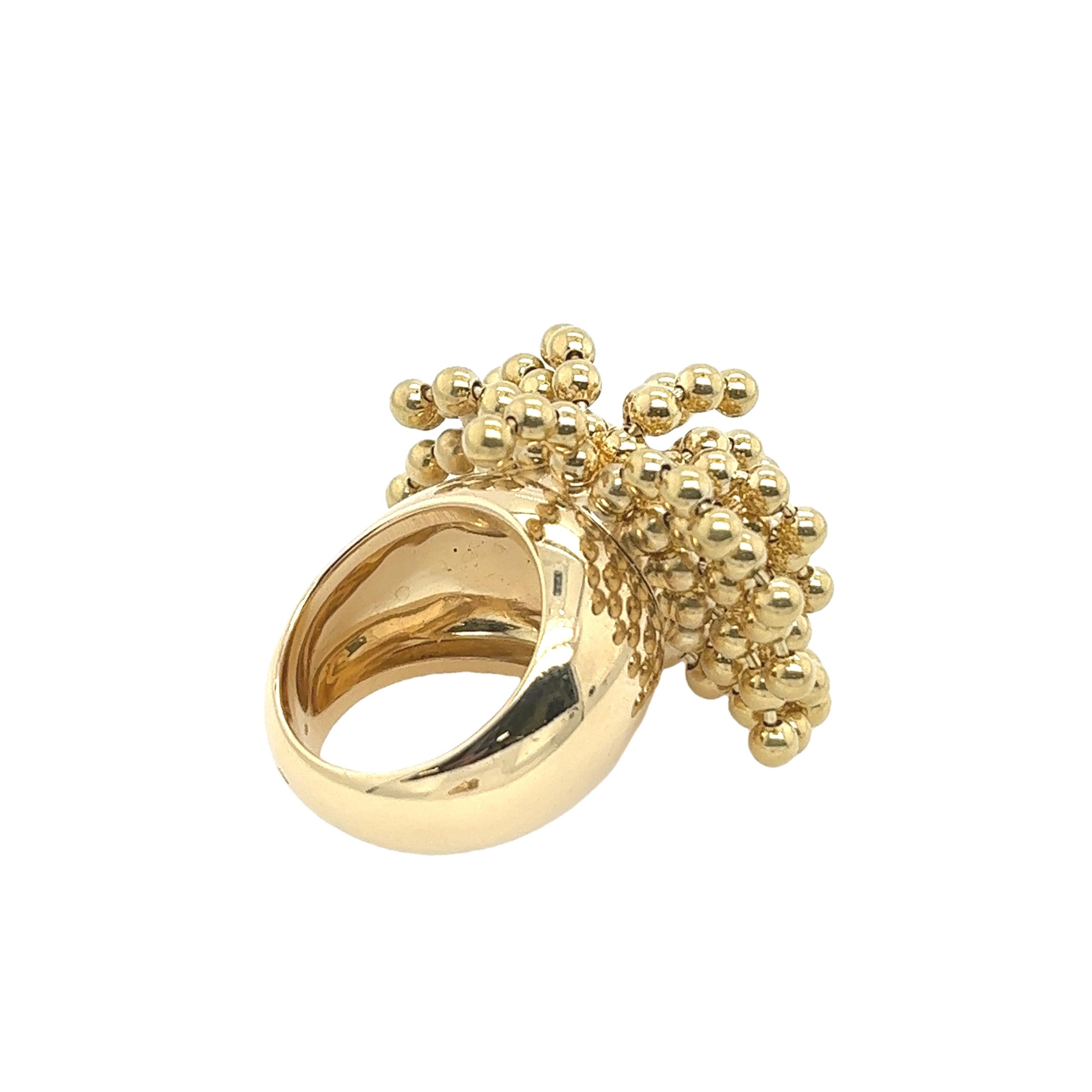 Cartier Paris Nouvelle Vague Perreque Ring aus Gelbgold in 18 Karat Gelbgold 4