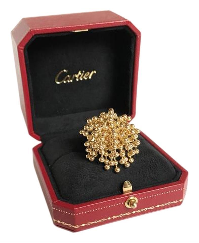 Cartier Yellow Gold Paris Nouvelle Vague Perreque Ring In Good Condition In MIAMI, FL