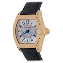 Cartier Yellow Gold Roadster Automatic Wristwatch Ref W62002Y2