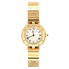 Cartier Yellow Gold Ronde Santos Watch