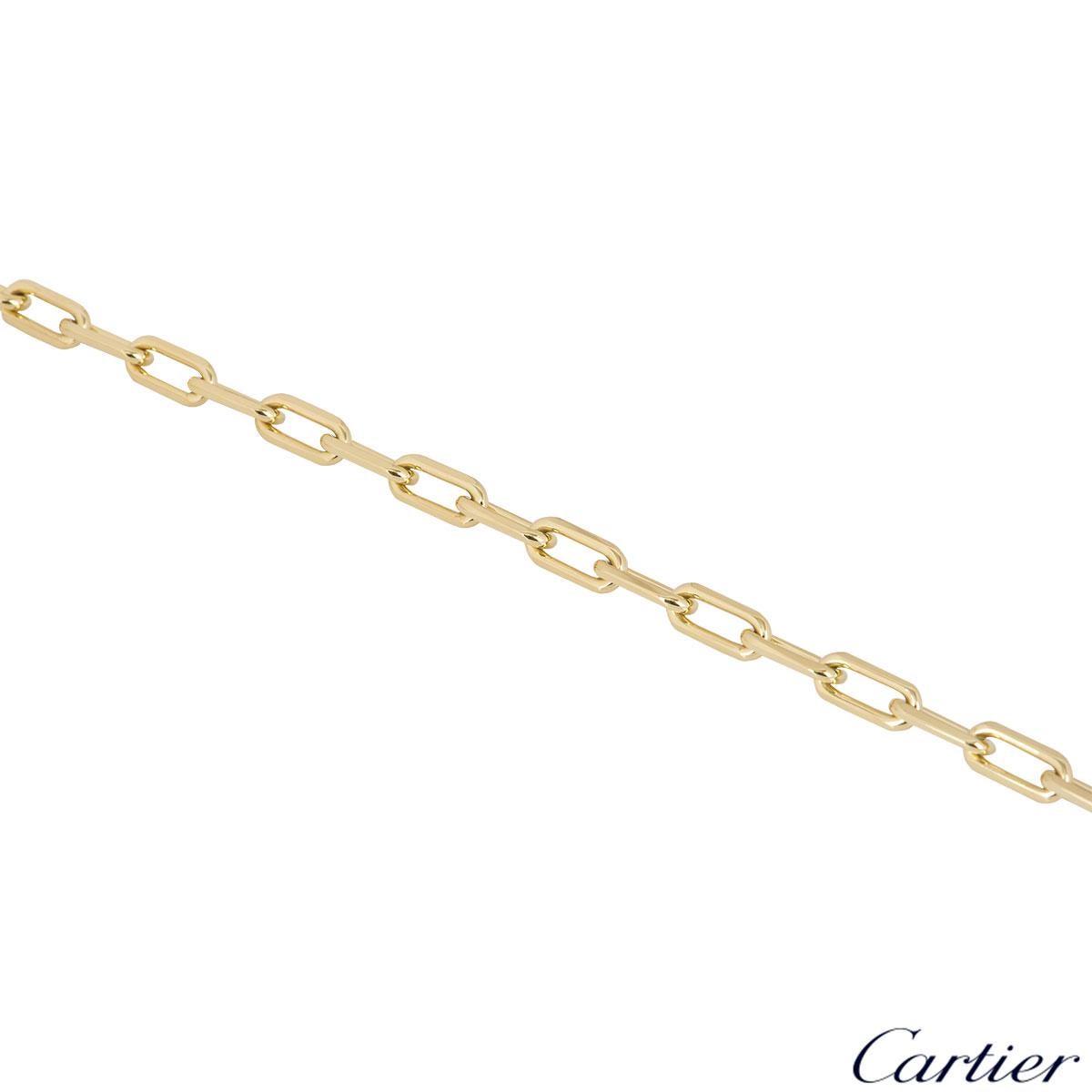 cartier santos necklace yellow gold