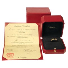 Anillo de amor Cartier de oro amarillo talla (55) 71/2