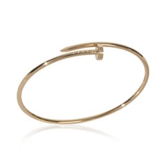 Cartier Oro Amarillo  Pulsera Pequeña Modelo Juste Un Clou