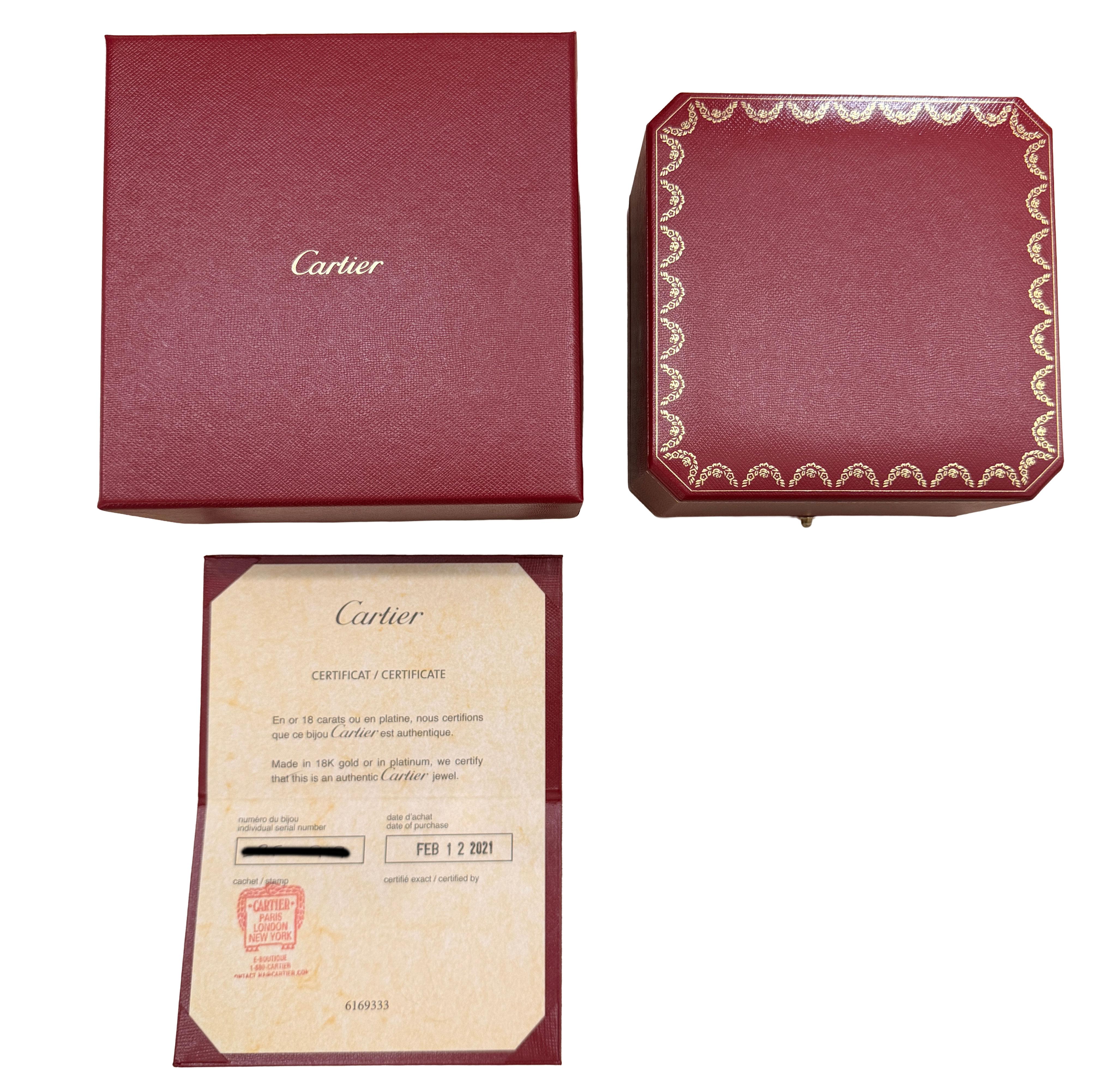 Cartier Yellow Gold  Small Model Juste Un Clou Bracelet For Sale 1