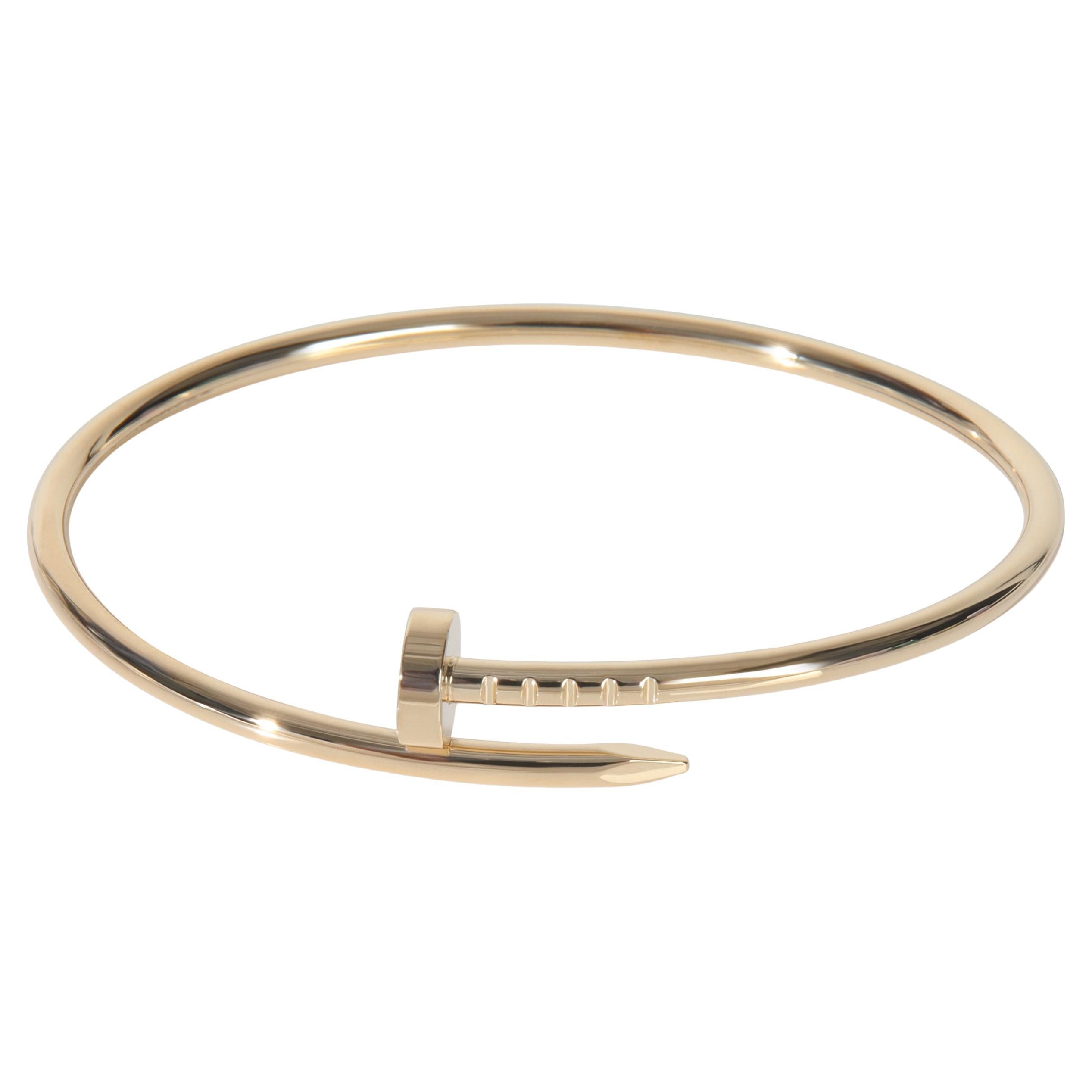 Cartier Yellow Gold Small Model Juste Un Clou Bracelet