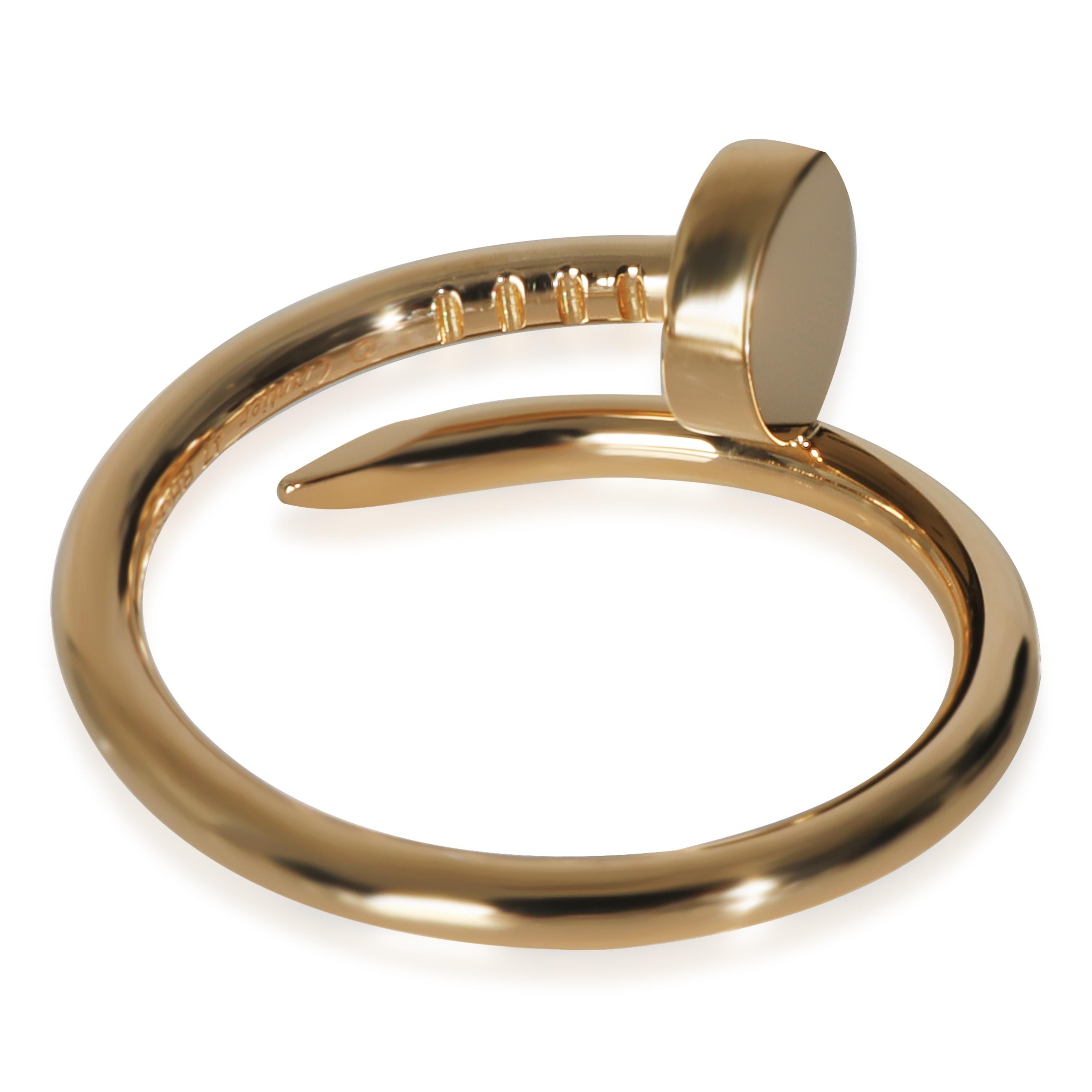 Or jaune de Cartier  Model No No. Juste Un Clou Ring

DÉTAILS PRIMAIRES
SKU : 145845
Titre de la liste : Cartier Or Jaune  Model No No. Juste Un Clou Ring
Condition Description : La collection Juste Un Clou de Cartier est l'un des styles les plus