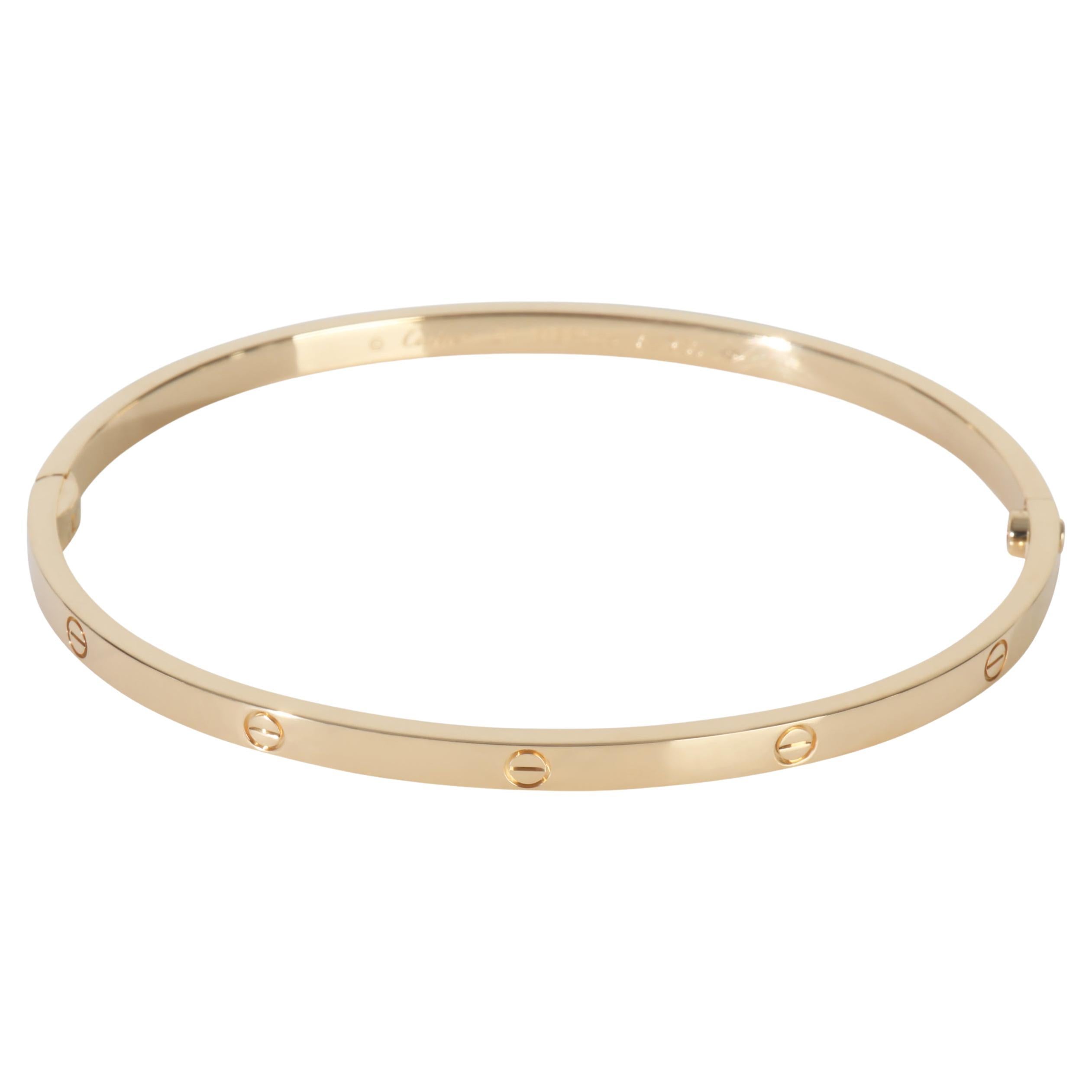 Cartier Yellow Gold  Small Model Love Bracelet