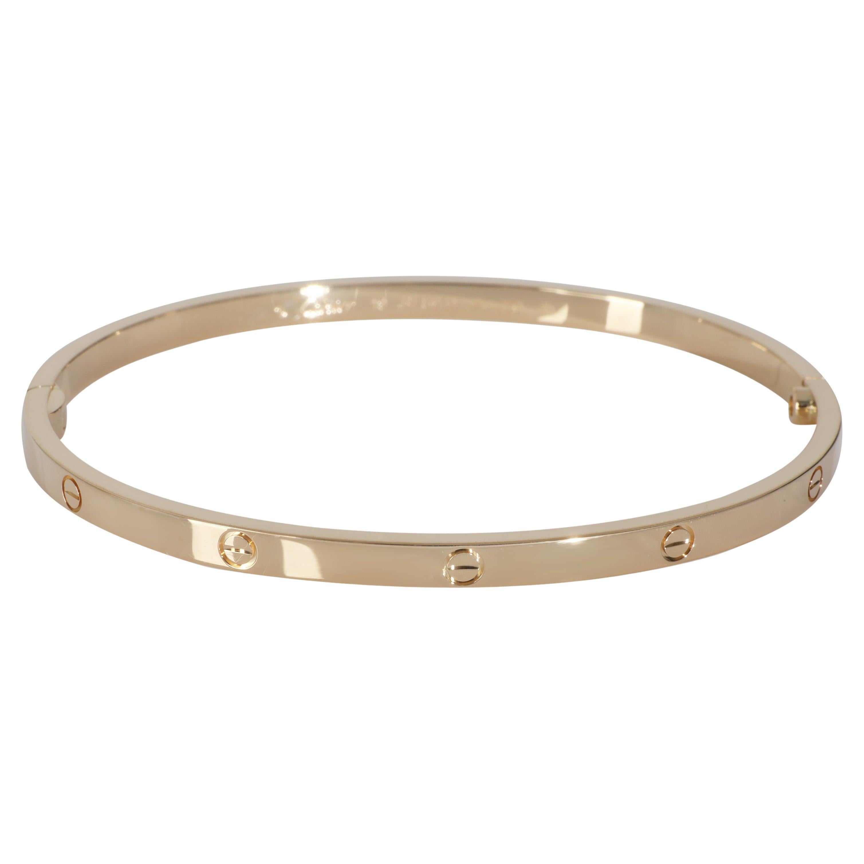 Cartier Yellow Gold Small Model Love Bracelet