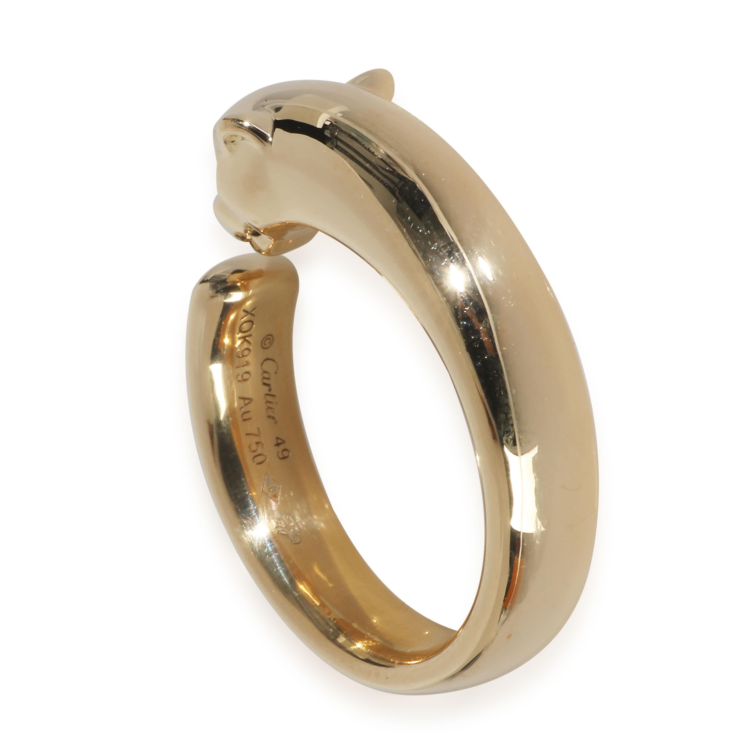 Cartier Gelbgold Kleines Modell Panthere de Cartier Ring

PRIMÄRE DETAILS
SKU: 146114
Auflistung Titel: Cartier Gelbgold Kleines Modell Panthere de Cartier Ring
Beschreibung des Zustands: Die Kollektion Panthère de Cartier ist eine Hommage an die