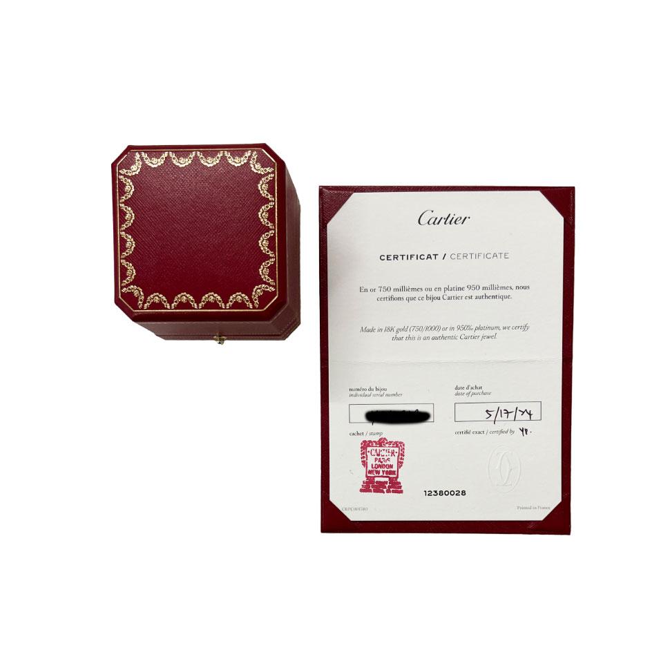 Cartier Gelbgold Kleines Modell Panthere de Cartier Ring für Damen oder Herren im Angebot