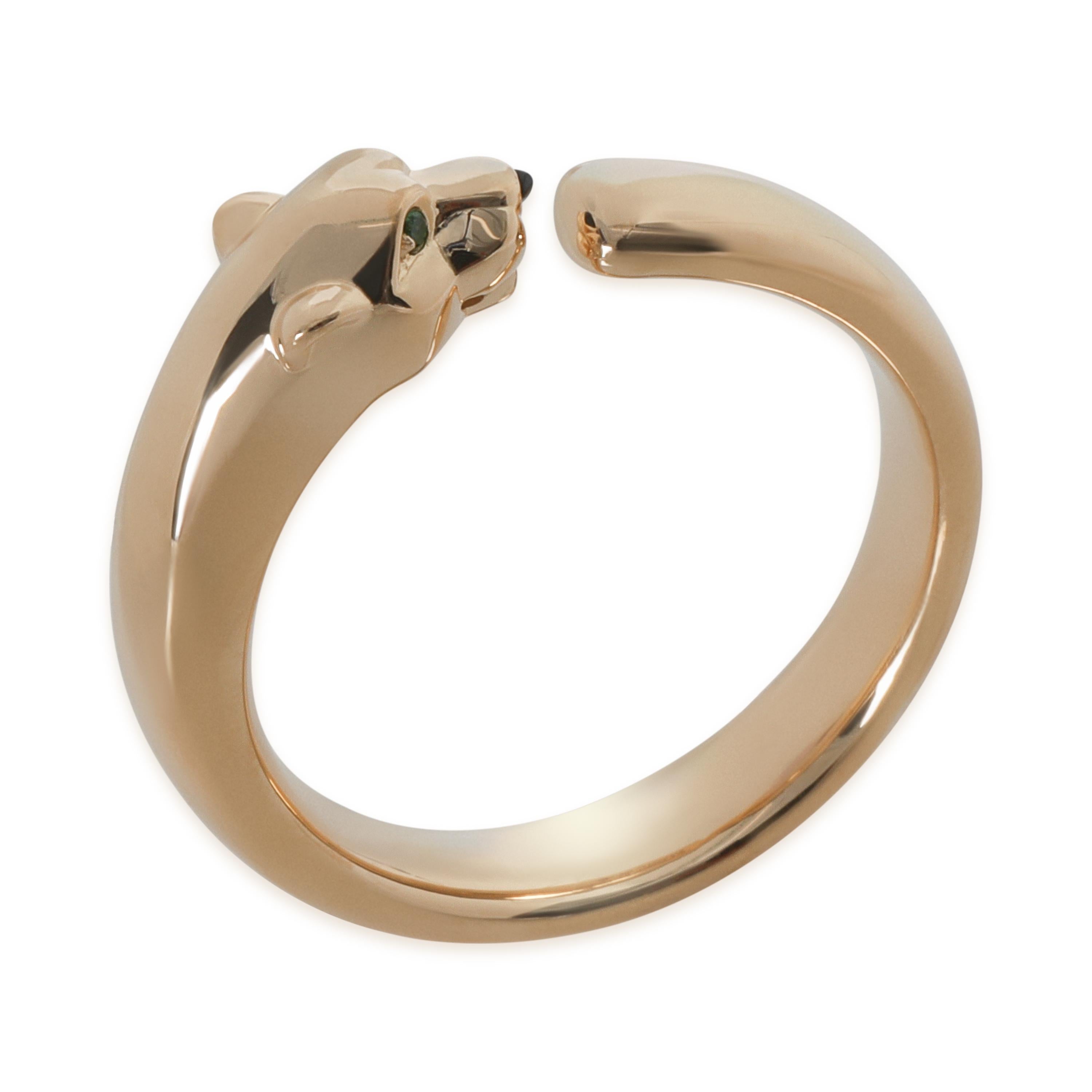 Cartier Gelbgold  Kleines Modell Panthere de Cartier Ring im Angebot 1