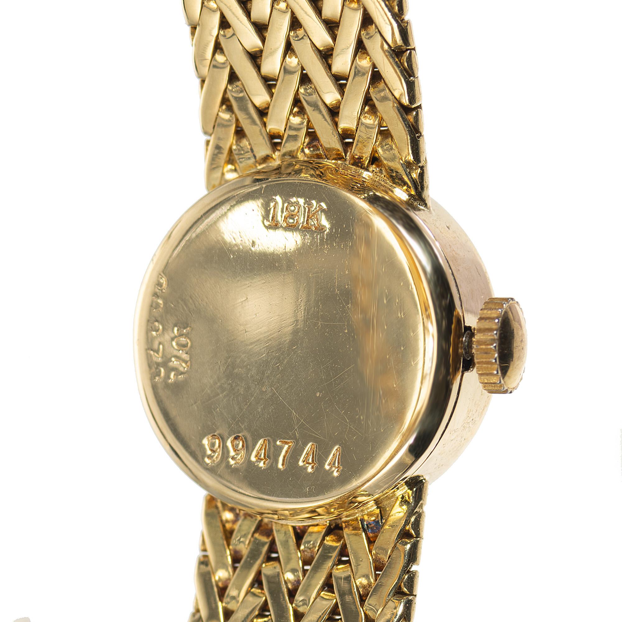 Orologio da polso da donna Cartier Universal Geneve in oro giallo, metà del secolo scorso 3
