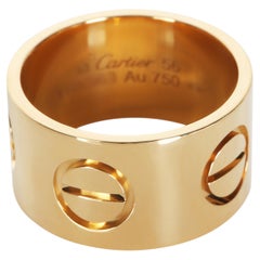 Cartier Yellow Gold Wide Love Ring