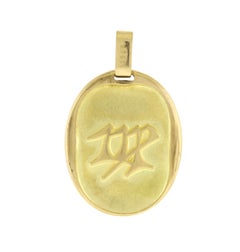 Cartier Zodiac Virgo Pendant by George L'Enfant