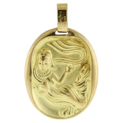 Vintage Cartier Zodiac Virgo Pendant by George L'Enfant 