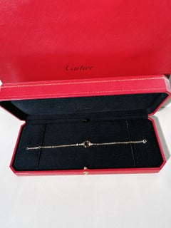 Cartier‑LOVE Collection 18K Rose‑Gold Single‑Diamond Disc Bracelet