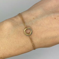 Cartierr 18k rose gold Trinity bracelet