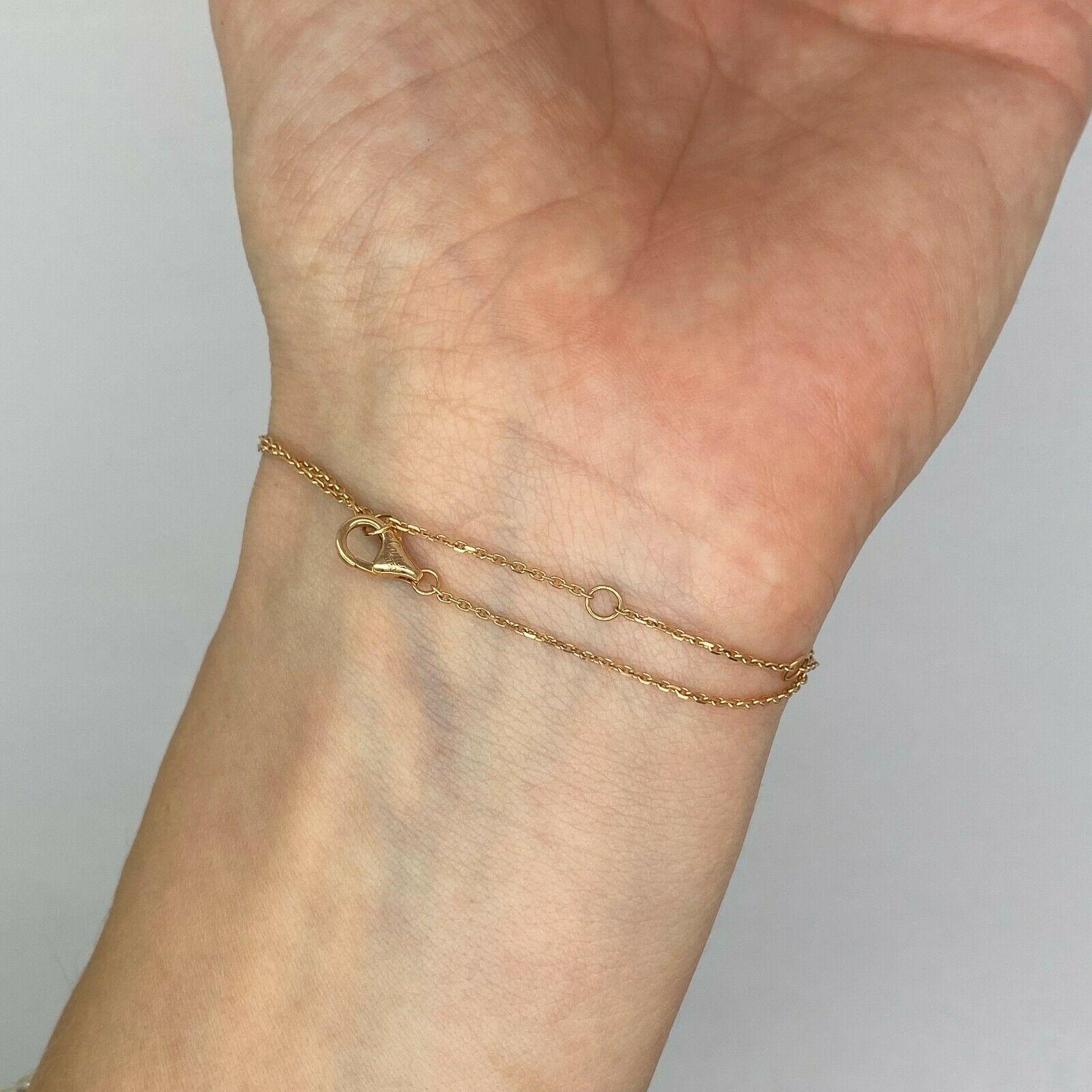 Cartierr 18k rose gold Trinity bracelet  In Excellent Condition In Los Angeles, CA
