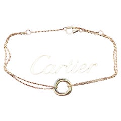 Cartierr 18k rose gold Trinity bracelet 