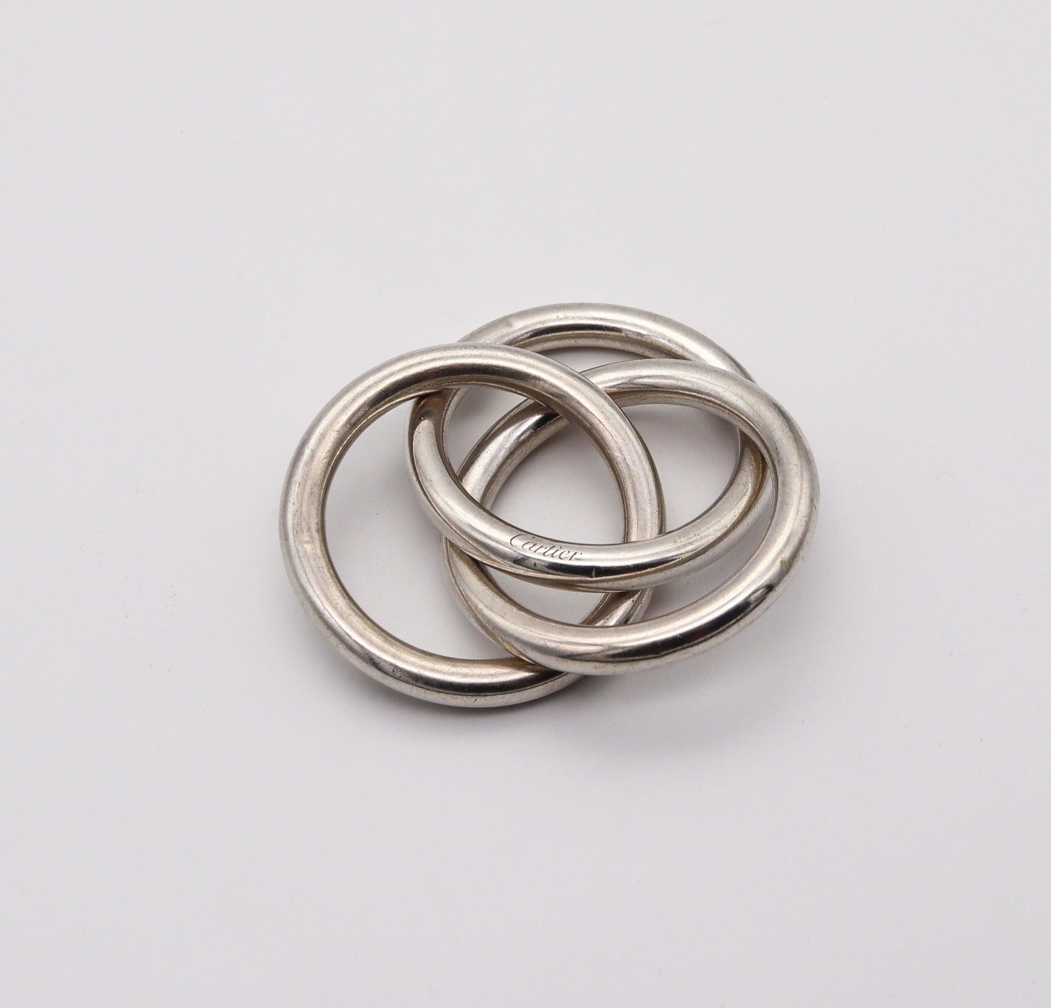 Cartier 1990 Trinity Collection Ciondolo Giocattolo per bambini in Argento 925 In condizioni ottime in vendita a Miami, FL