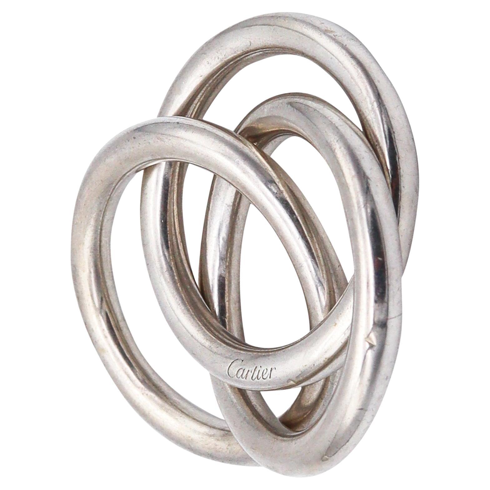 Cartier 1990 Trinity Collection Ciondolo Giocattolo per bambini in Argento 925 in vendita