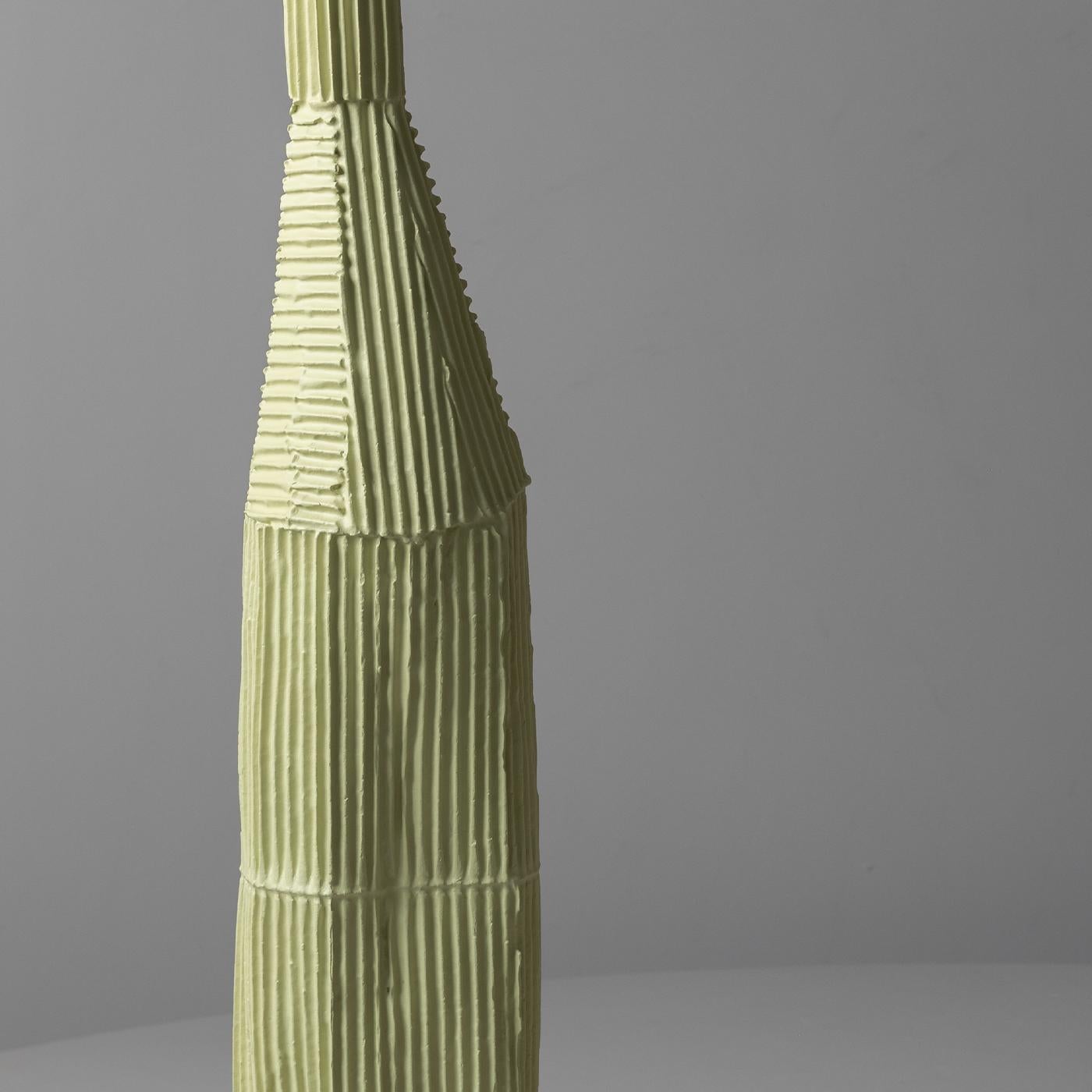 Contemporary Cartoccio A4/Lichene Decorative Bottle For Sale