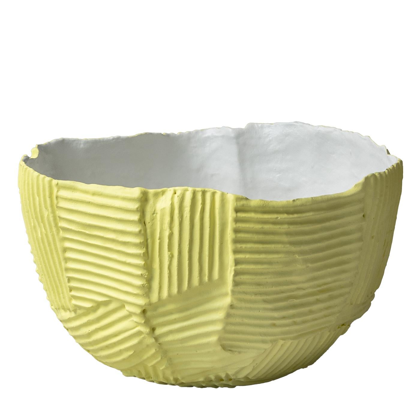 Cartoccio D11/Giallo Cedro Schalenmittelstück im Angebot 1