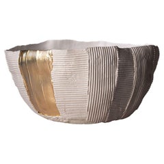 Cartoccio Light sand and Gold Bowl
