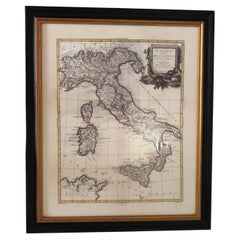 Cartografia, Italia 1782