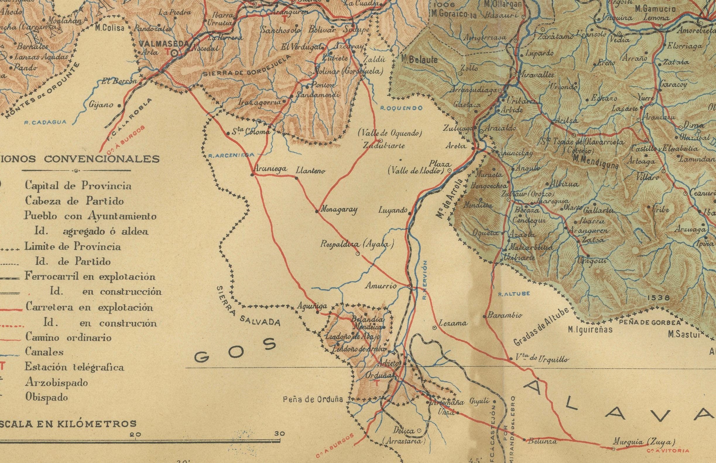 vizcaya map