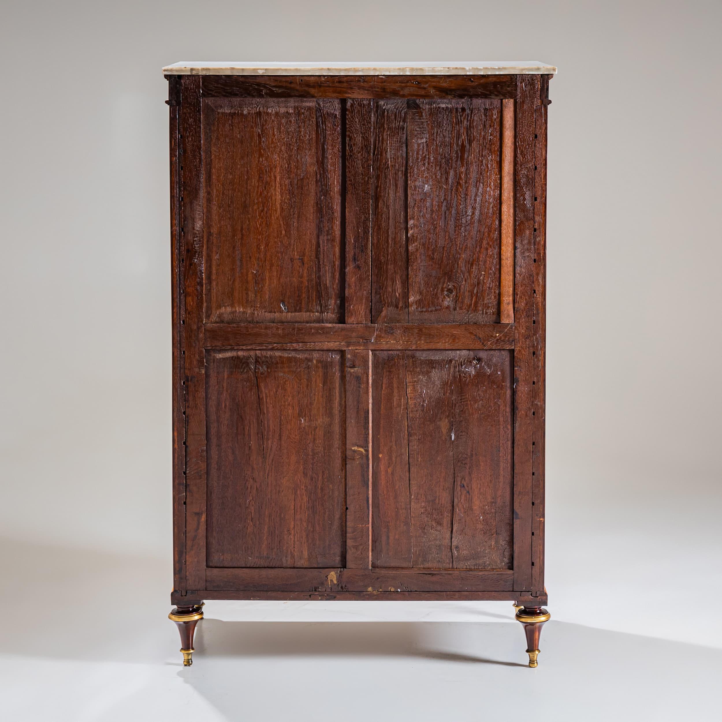 Cartonnier, timbro Claude Charles Saunier, Francia, circa 1790 in vendita 13