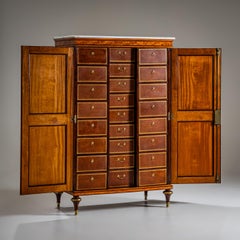 Cartonnier, stamped Claude-Charles Saunier, France, circa 1790